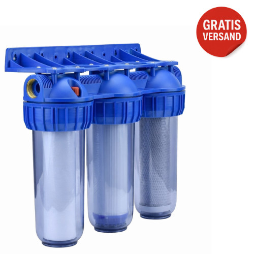 Stufen wasserfilter 3x10 - 3,