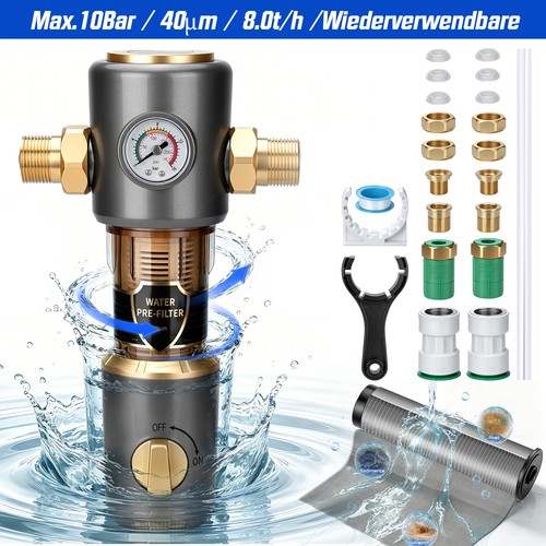 10bar rückspülfilter mit - 10bar,