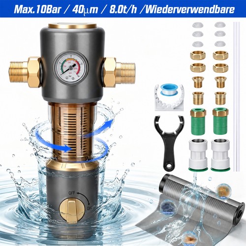 10bar rückspülfilter mit - 10bar,