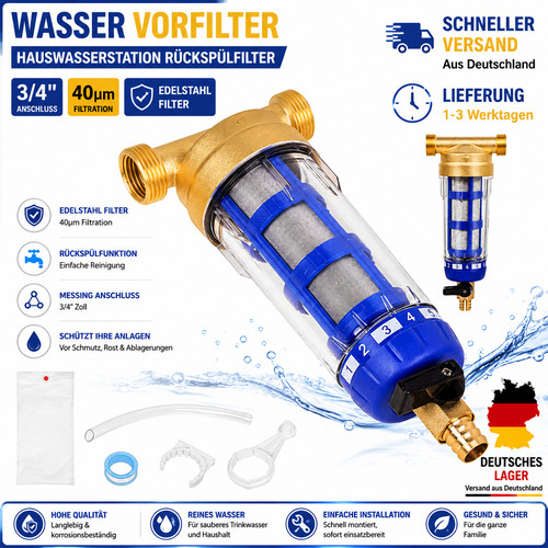 Wasser-Vorfilter