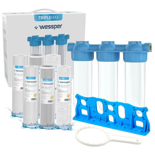 Hauswasserfilter stufig 1 - 3,