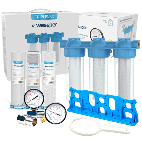 Hauswasserfilter stufig 1 - 3,